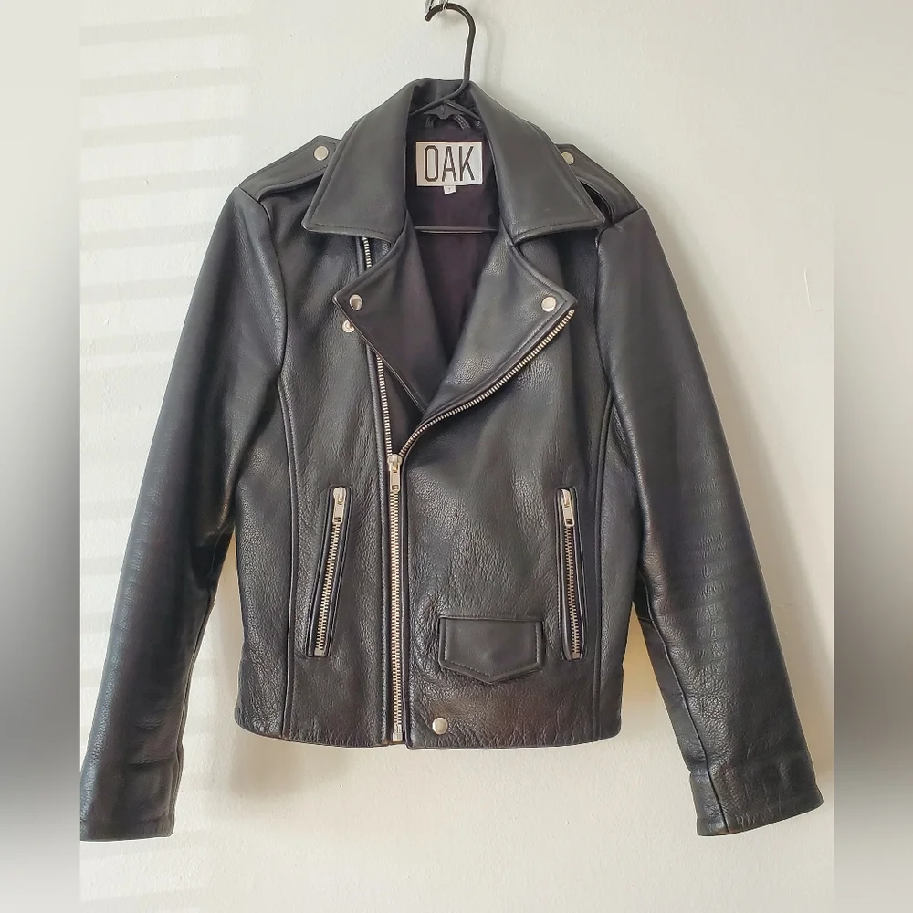 Oak Leather Jaclet Unisex